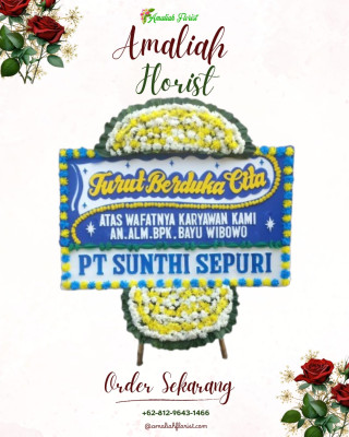 Papan Bunga Duka di Rimba Melintang