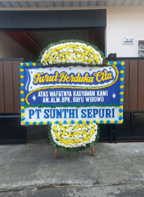 Papan Bunga Duka di Rimba Melintang