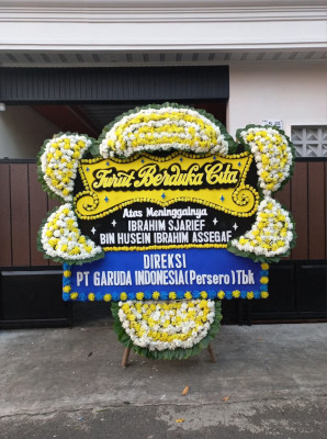 Papan Bunga Duka di Rimba Melintang