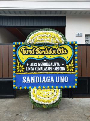 Papan Bunga Duka di Rimba Melintang